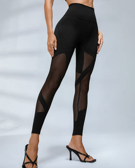 ZASUWA Female Sexy Sheer Mesh Hip-lift Tracksuit