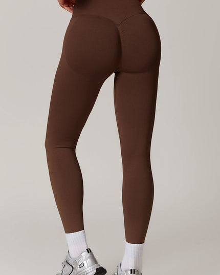 ZASUWA Female Seamless Scrunch Bum High-waisted Booty Leggings
