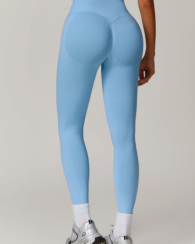 ZASUWA Female Seamless Scrunch Bum High-waisted Booty Leggings