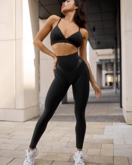 ❤ZASUWA Female Ultra Sexy Fly Eye Push-up High-rise Leggings