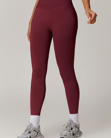 ZASUWA Female Seamless Scrunch Bum High-waisted Booty Leggings