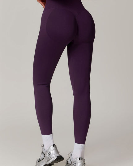 ZASUWA Female Seamless Scrunch Bum High-waisted Booty Leggings