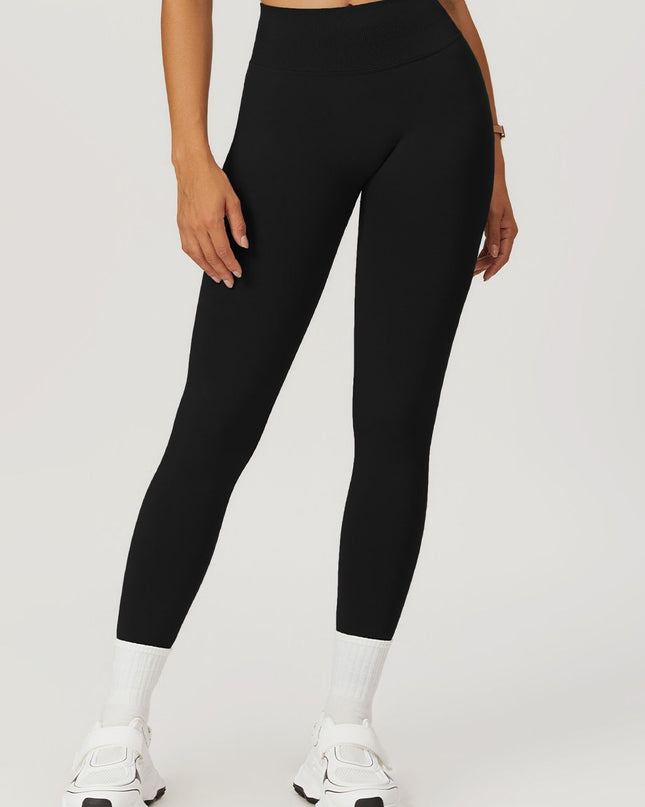 ZASUWA Female Seamless Scrunch Bum High-waisted Booty Leggings