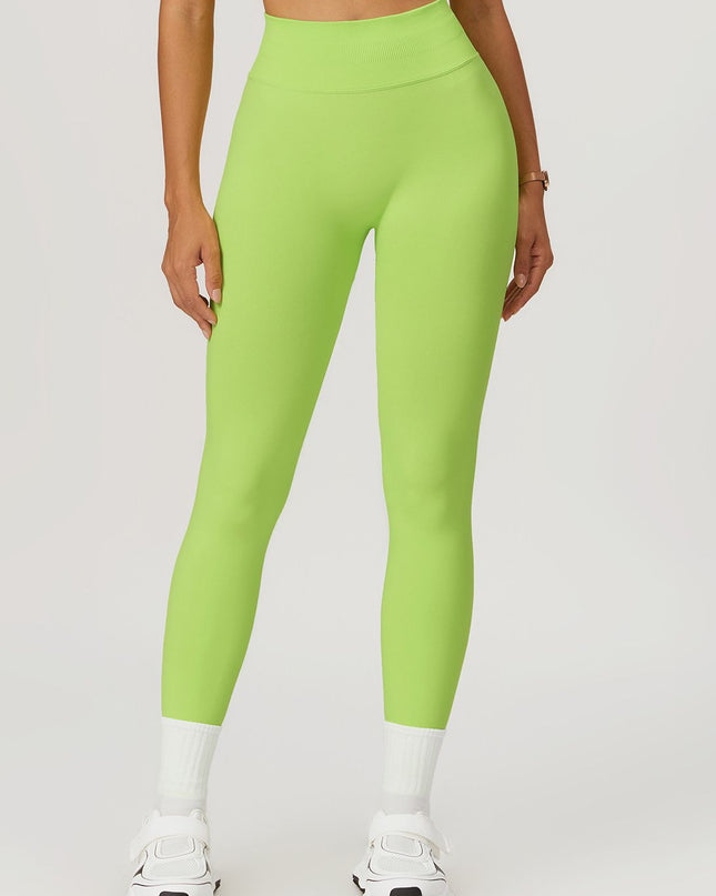 ZASUWA Female Seamless Scrunch Bum High-waisted Booty Leggings