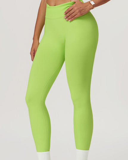 ZASUWA Female Seamless Scrunch Bum High-waisted Booty Leggings