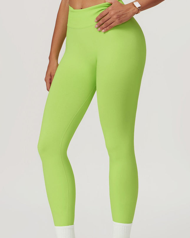 ZASUWA Female Seamless Scrunch Bum High-waisted Booty Leggings