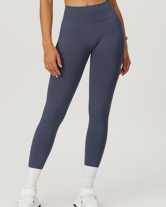 ZASUWA Female Seamless Scrunch Bum High-waisted Booty Leggings