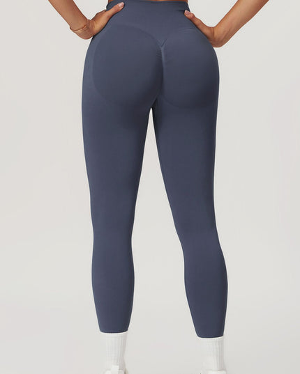 ZASUWA Female Seamless Scrunch Bum High-waisted Booty Leggings