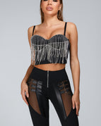 Black / S / Leggings+Bras