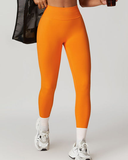 ZASUWA Female Seamless Scrunch Bum High-waisted Booty Leggings