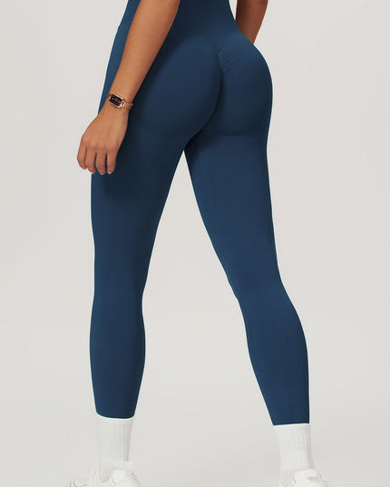 ZASUWA Female Seamless Scrunch Bum High-waisted Booty Leggings