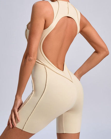 ZASUWA Female Sexy Backless Quick-dry Romper