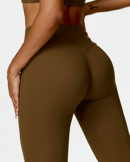 ZASUWA Female Scrunch Bum Seamless Yoga Leggings