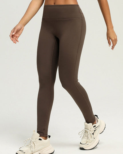 ZASUWA Female Unique Fleece Scrunch Bum Leggings