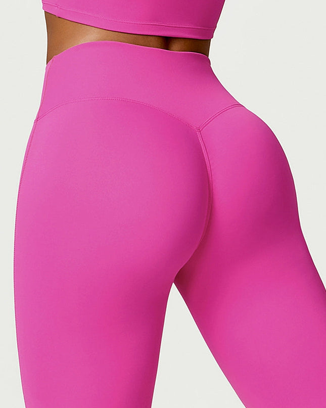 ZASUWA Female Scrunch Bum Seamless Yoga Leggings