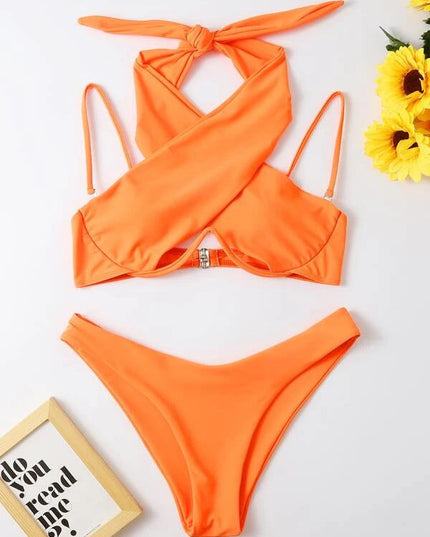 ZASUWA Female Cross Beach Bikini Set