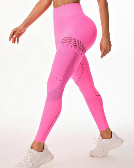 ZASUWA Female Fishnet Hollow Out Quick Dry Leggings