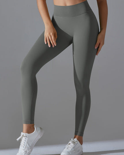 ZASUWA Female Seamless Scrunch Bum Yoga Leggings
