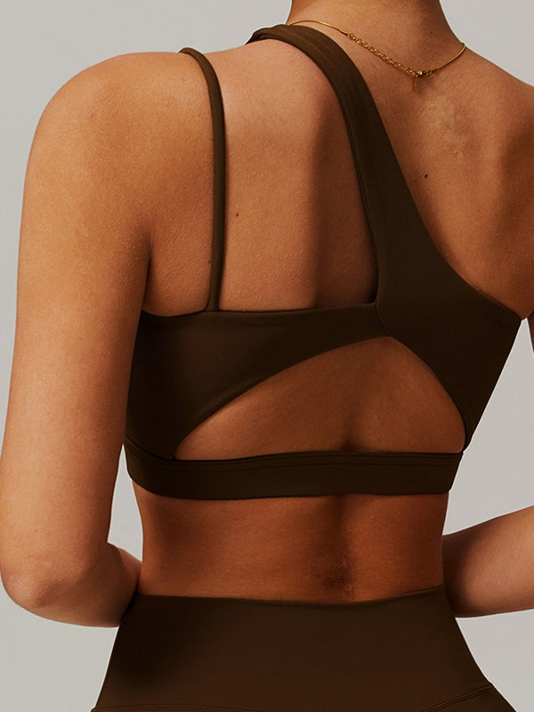 ZASUWA Female Cut Out Breathable Sports Bras