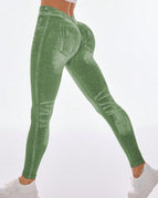 Green / S / Leggings