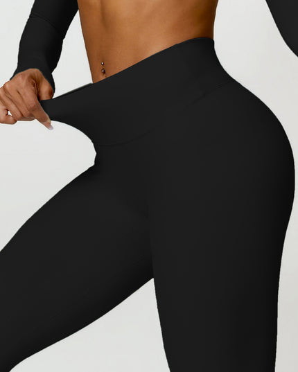 ZASUWA Female Scrunch Bum High-rise Leggings