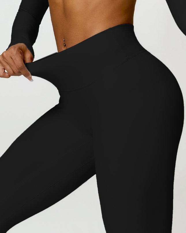 ZASUWA Female Scrunch Bum High-rise Leggings