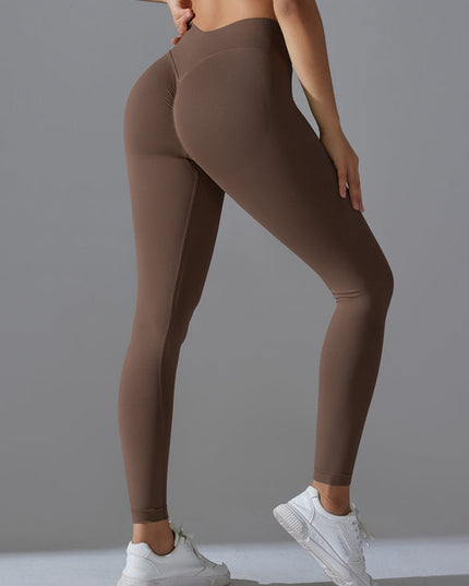 ZASUWA Female Seamless Scrunch Bum Yoga Leggings