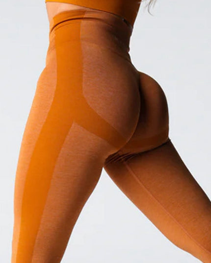 ZASUWA Female Sexy Scrunch Bum Hip-lift Seamless Leggings