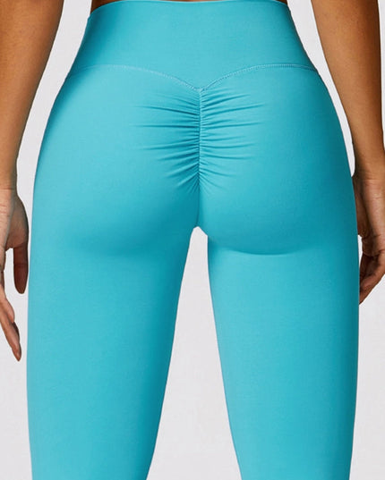 ZASUWA Female Scrunch Bum High-rise Fitness Leggings