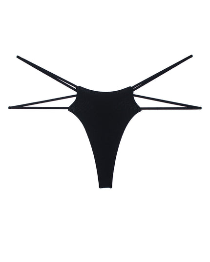 ZASUWA Female Unique Double Girdle Leopard Sports Panties