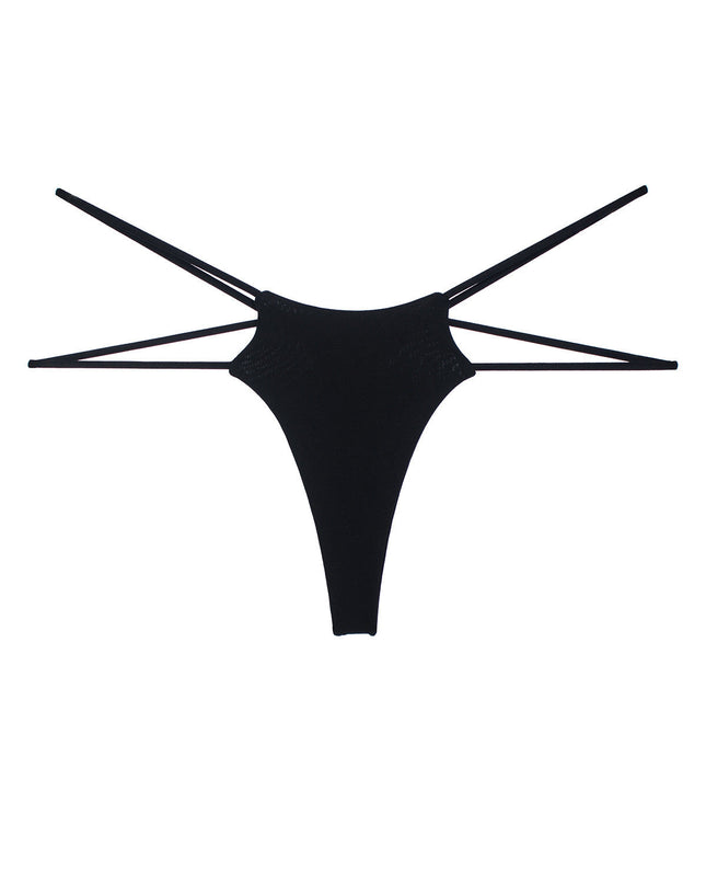 ZASUWA Female Unique Double Girdle Leopard Sports Panties