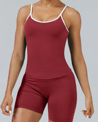 Red / S / Tank+Shorts