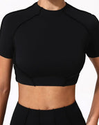 Black / S / Short Sleeves