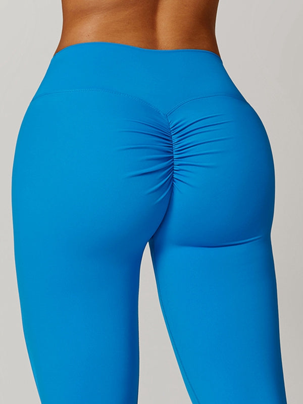 ZASUWA Female Scrunch Bum High-rise Leggings
