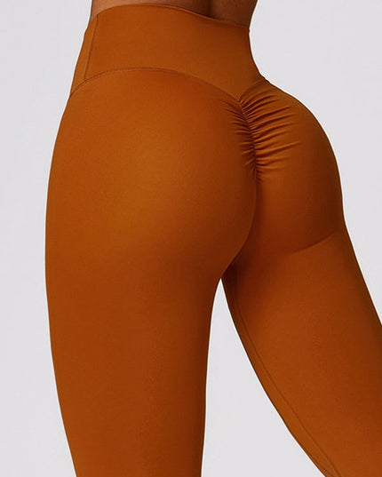 ZASUWA Female Scrunch Bum High-rise Leggings
