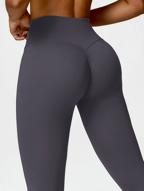 ZASUWA Female Scrunch Bum Seamless Yoga Leggings