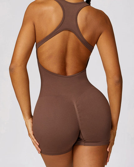 ZASUWA Female Hollow Out Sweat-absorbent Breathable Short Romper X ANECHKAANNN ⭐