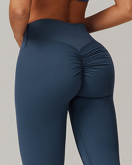 ZASUWA Female Scrunch Bum High-rise Leggings