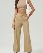 Wheat / S / Pants+Short Sleeves