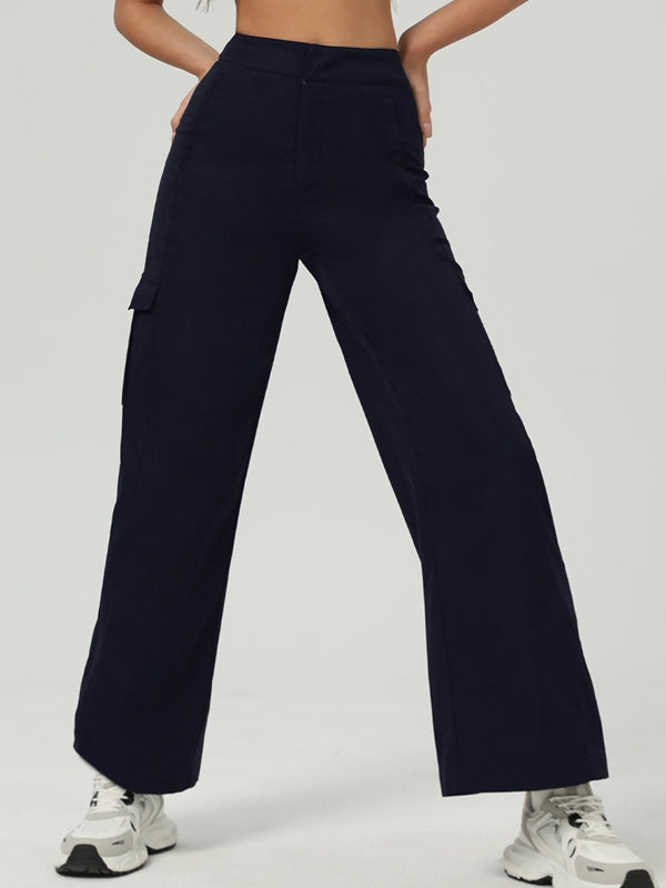 ZASUWA Female Pocket Casual Cargo Pants