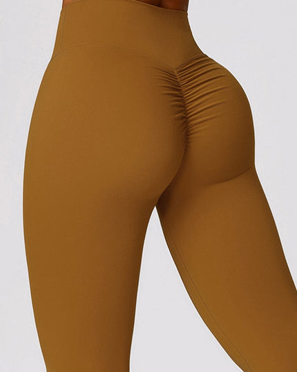 ZASUWA Female Scrunch Bum High-rise Leggings