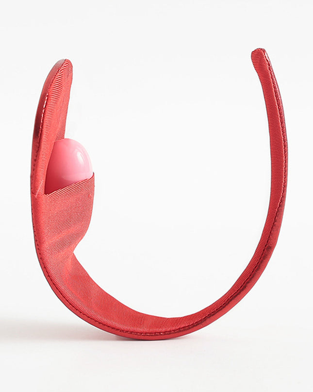 ZASUWA Female Faux Leahter “Visual Invisibility”  C-shaped Panties