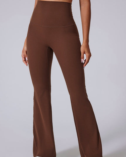 ZASUWA Female Super High-rise Scrunch Bum Flare Leggings