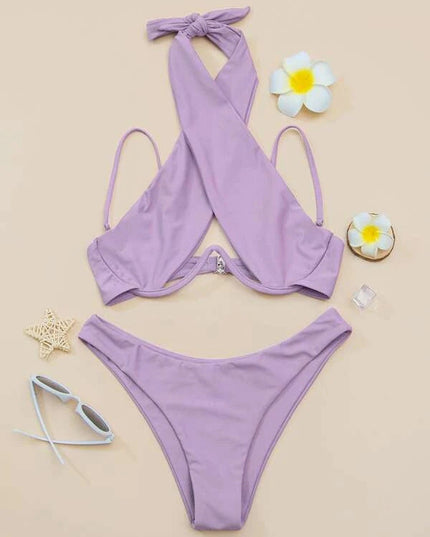 ZASUWA Female Cross Beach Bikini Set