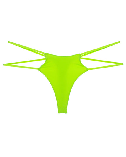 ZASUWA Female Unique Double Girdle Leopard Sports Panties