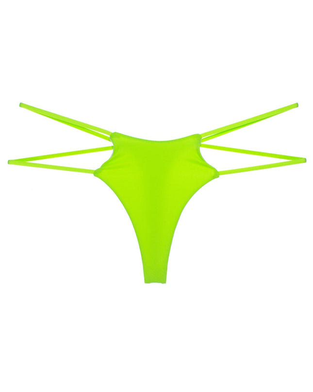 ZASUWA Female Unique Double Girdle Leopard Sports Panties