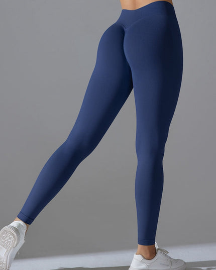 ZASUWA Female Seamless Scrunch Bum Yoga Leggings