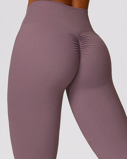 ZASUWA Female Scrunch Bum High-rise Fitness Leggings