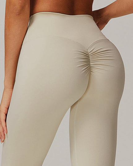 ZASUWA Female Scrunch Bum High-rise Leggings