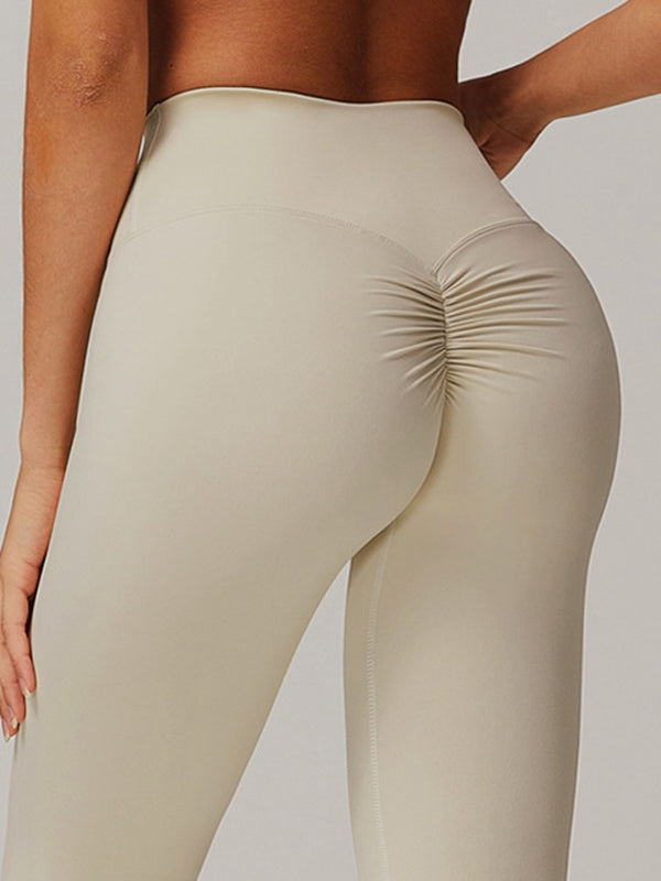 ZASUWA Female Scrunch Bum High-rise Leggings